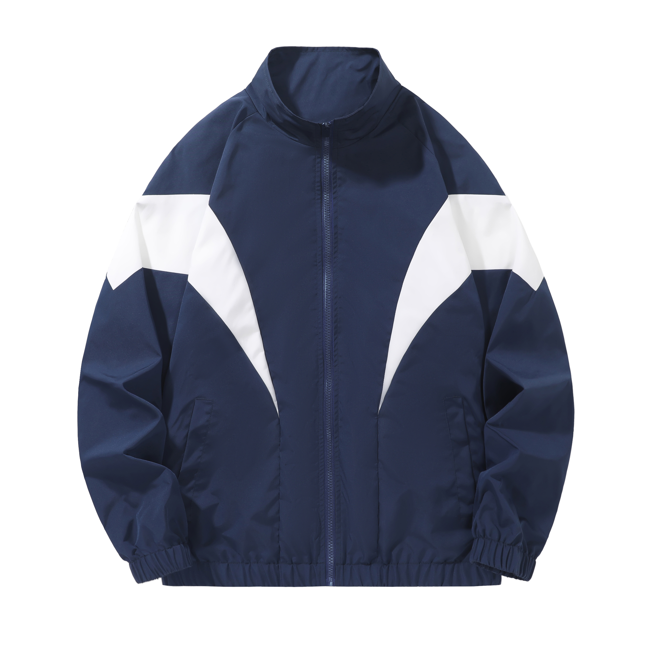 Quality Winter Clothing Bomber Jacket - Spring New Color Blocked Jacket Men's