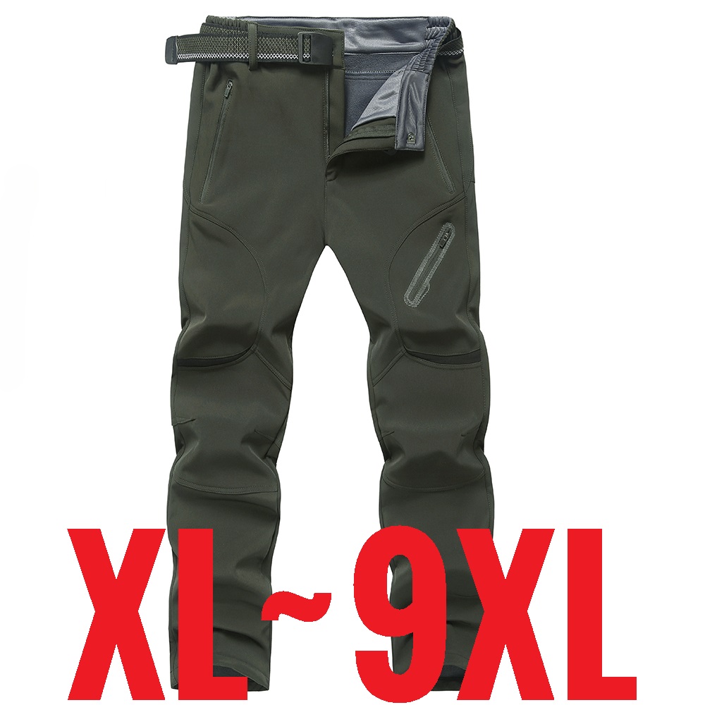 Winter Clothing Work - 2024 Big Size Waterproof Pants Men