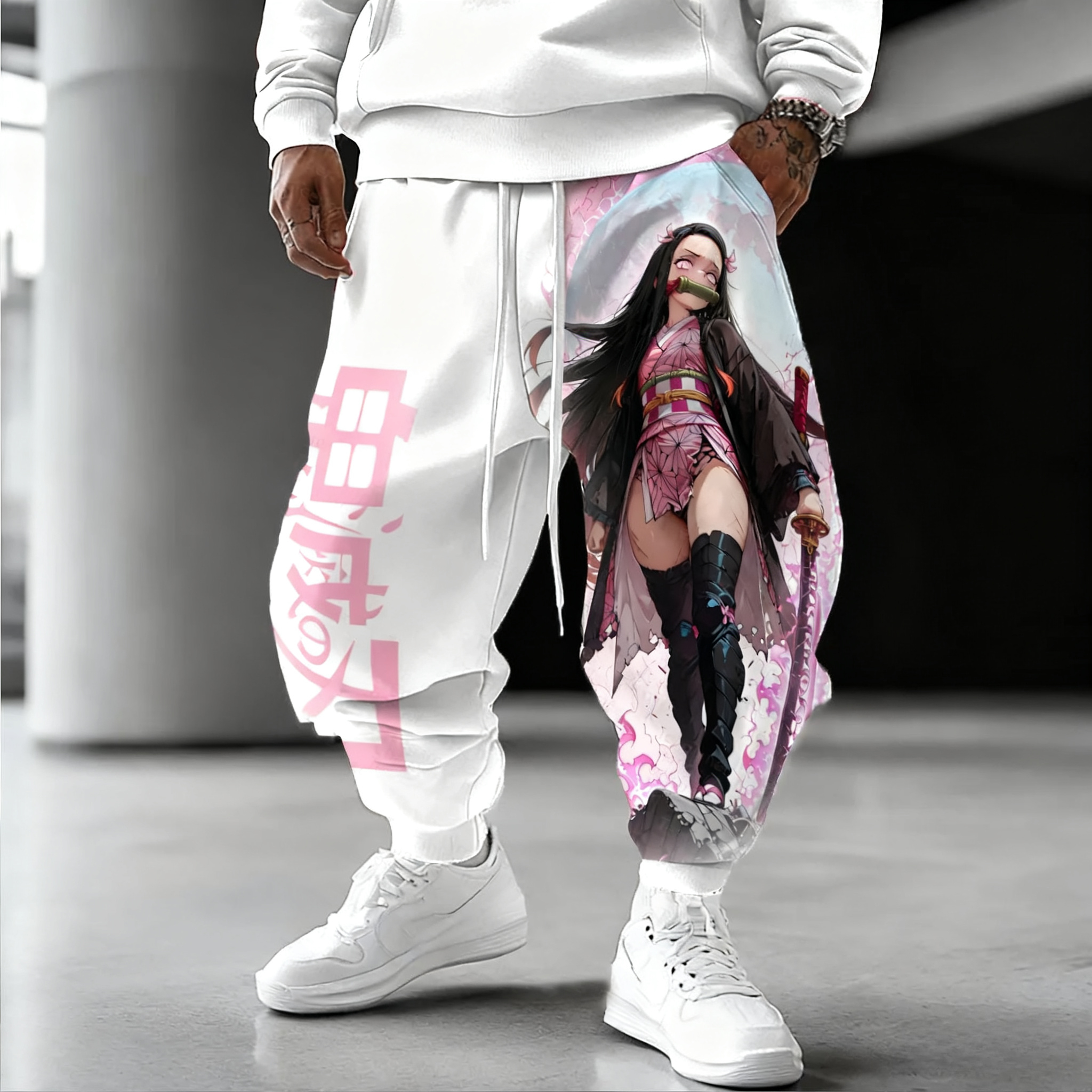 Winter Clothing Japan - Demon Slayer Cotton Pants 2025 Autumn/Winter