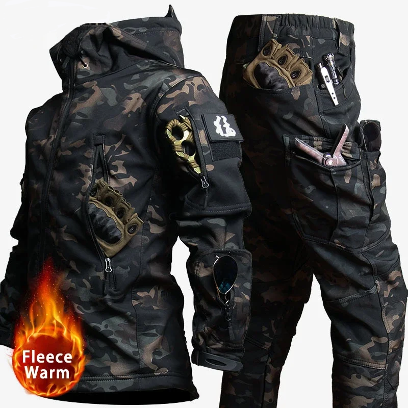Winter Clothing Work - Winter Tactical Sets Men Outdoor Work