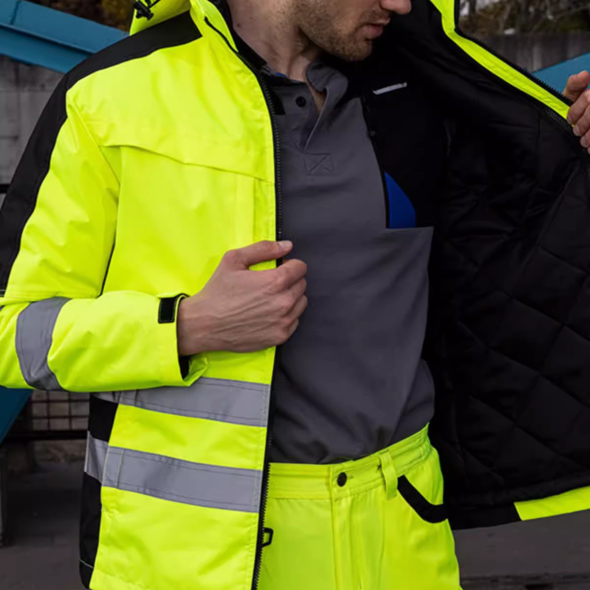 Safety Jacket and Pants Set fo – обзор и цена Winter Clothing Work