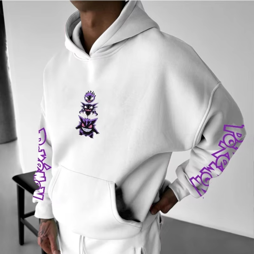 Men's New Pokémon Anime Gengar – обзор и цена Winter Clothing Japan