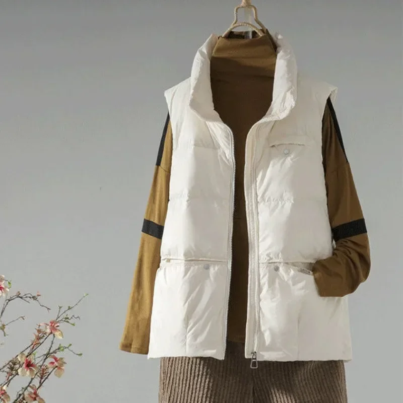 Loose Padded Cotton Waistcoat  – обзор и цена Winter Clothing On Sale