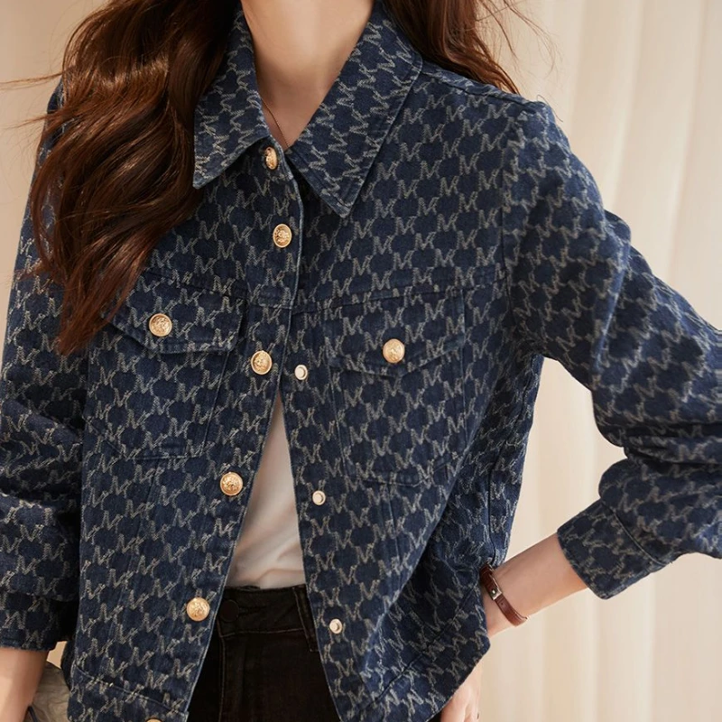 Blue Women's Denim Jackets wit – обзор и цена Winter Clothing On Sale