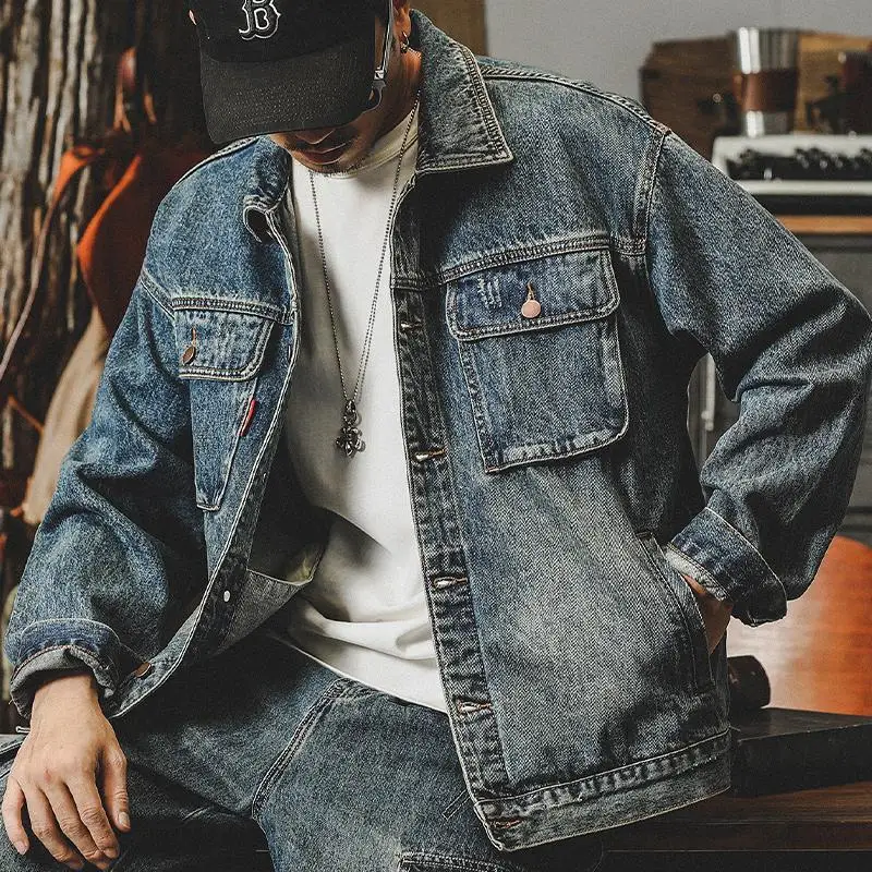 Trendy Loose Denim Jackets Man – обзор и цена Quality Winter Clothing