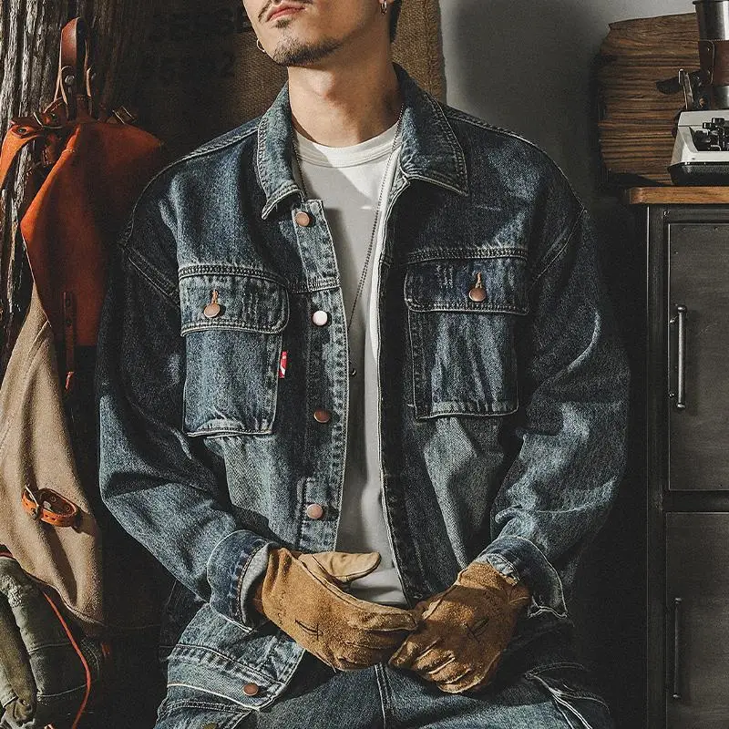Trendy Loose Denim Jackets Man – обзор и цена Quality Winter Clothing