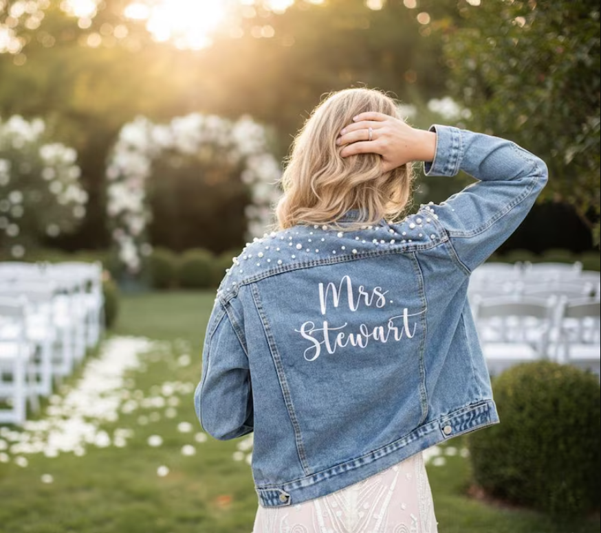 Custom Embroidered Bride Denim – обзор и цена Winter Clothing Essentials