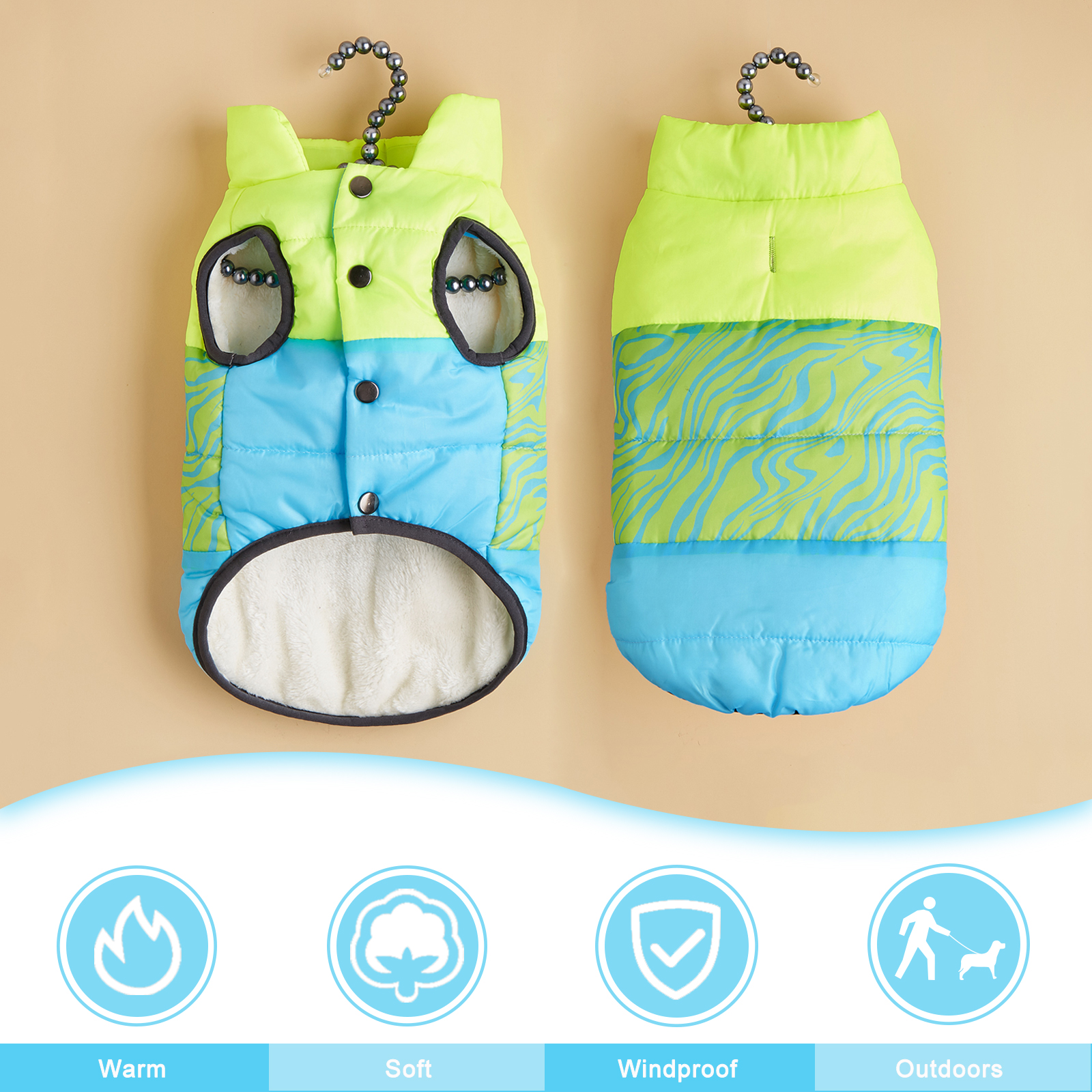 Winter Dog Clothes Windproof W – обзор и цена Winter Clothing For Dogs