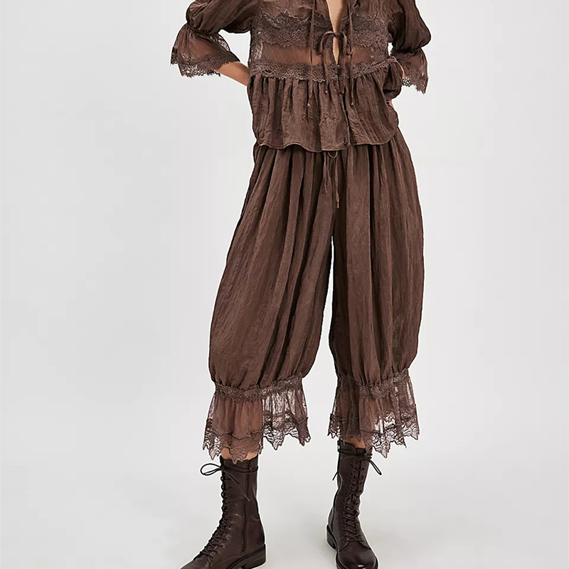 Women Lace Trim Pants Vintage  – обзор и цена Winter Under Clothing