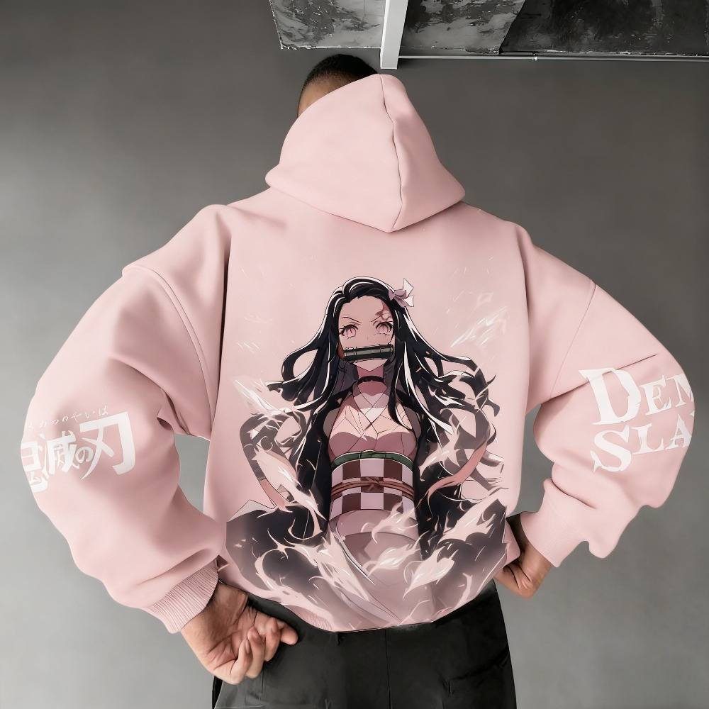 Demon Slayer Men's Hoodie Swea – обзор и цена Winter Clothing Japan
