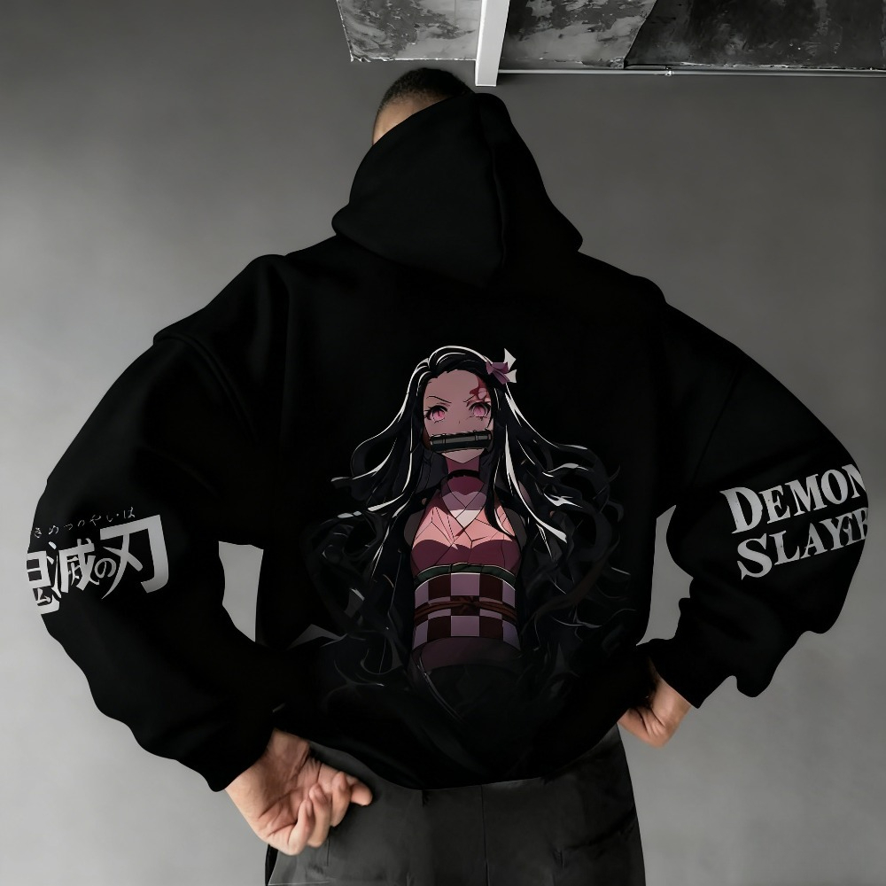 Demon Slayer Men's Hoodie Swea – обзор и цена Winter Clothing Japan
