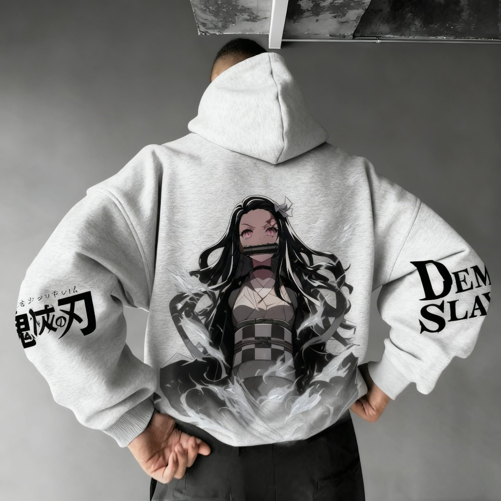 Demon Slayer Men's Hoodie Swea – обзор и цена Winter Clothing Japan
