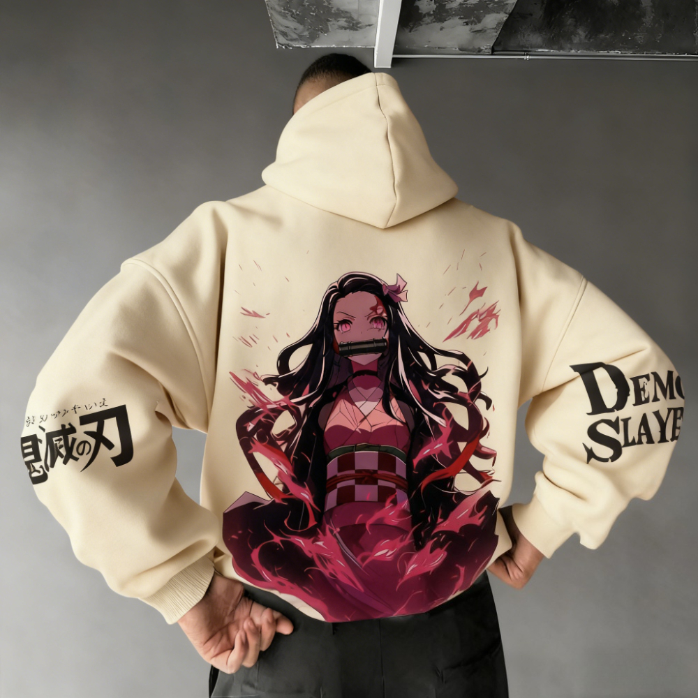 Demon Slayer Men's Hoodie Swea – обзор и цена Winter Clothing Japan