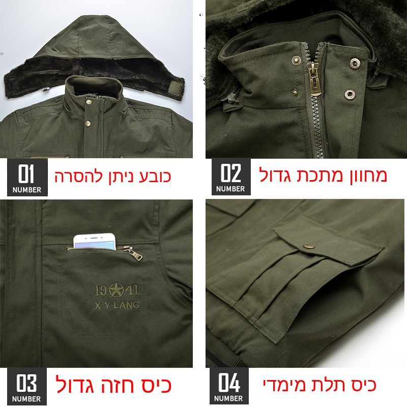 Thickened Camouflage Military  – обзор и цена Winter Clothing Work