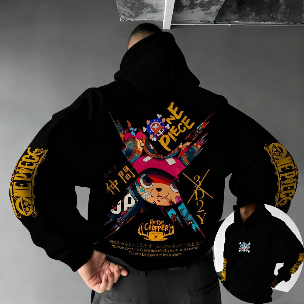 One Piece Men's Hoodie Sweatsh – обзор и цена Winter Clothing Japan
