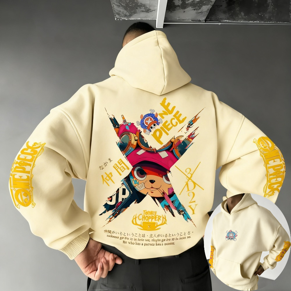 One Piece Men's Hoodie Sweatsh – обзор и цена Winter Clothing Japan