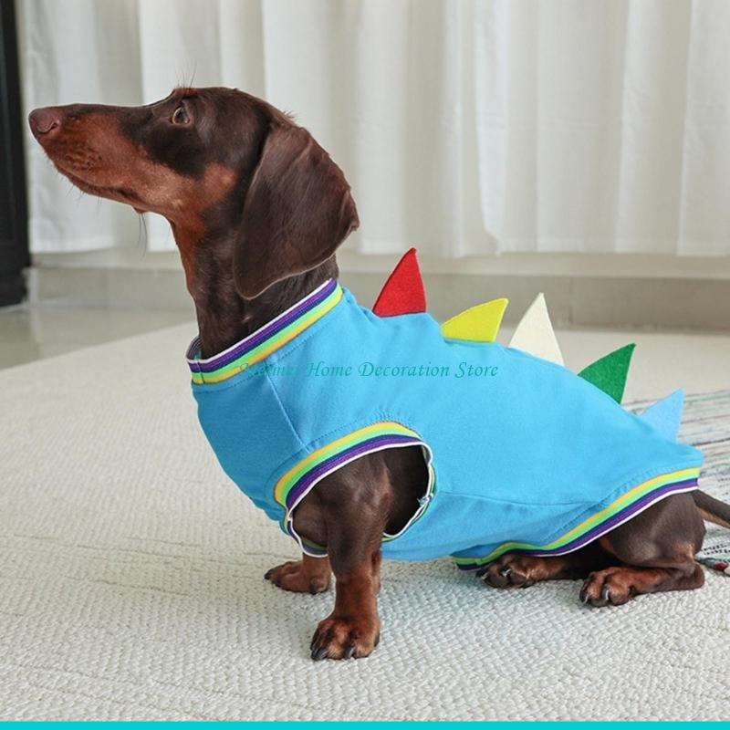H7BF Dachshund Dinosaur Theme  – обзор и цена Winter Clothing For Dogs