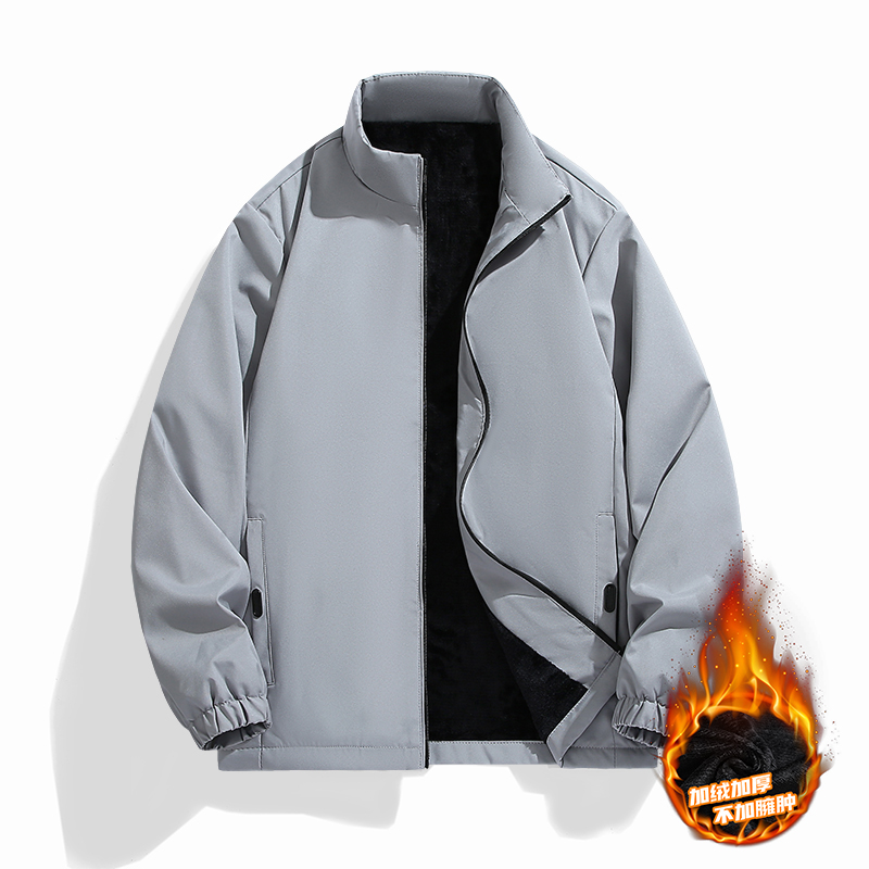 Spring Autumn Men's Fleece Tur – обзор и цена Quality Winter Clothing Bomber Jacket