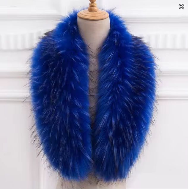 Natural Fur Collar Real raccoo – обзор и цена Winter Clothing Essentials