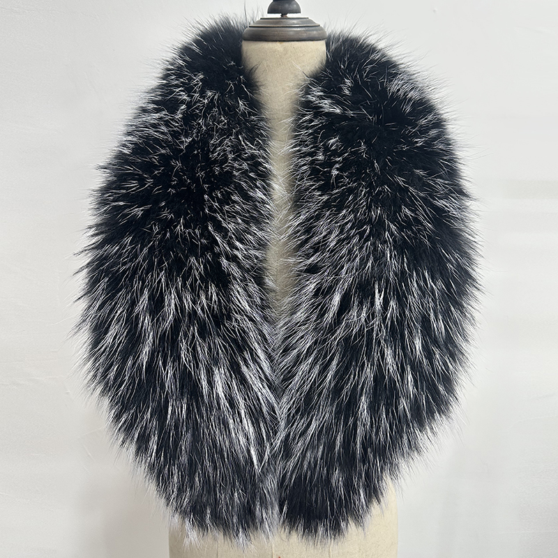 Natural Fur Collar Real raccoo – обзор и цена Winter Clothing Essentials