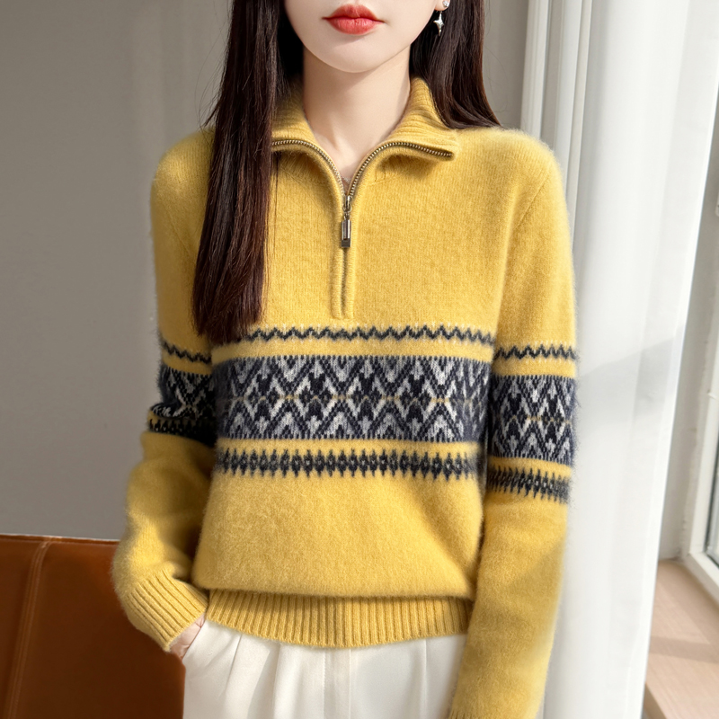 High Quality Women's Jacquard  – обзор и цена Quality Winter Clothing