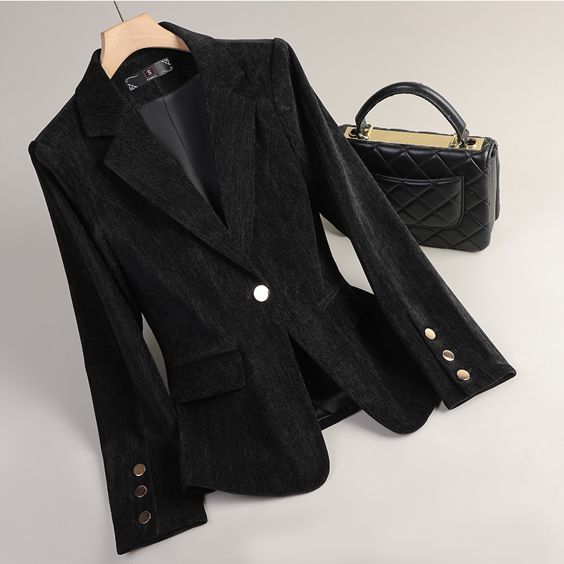 Yellow Gold Velvet Blazer Wome – обзор и цена Winter Clothing Work