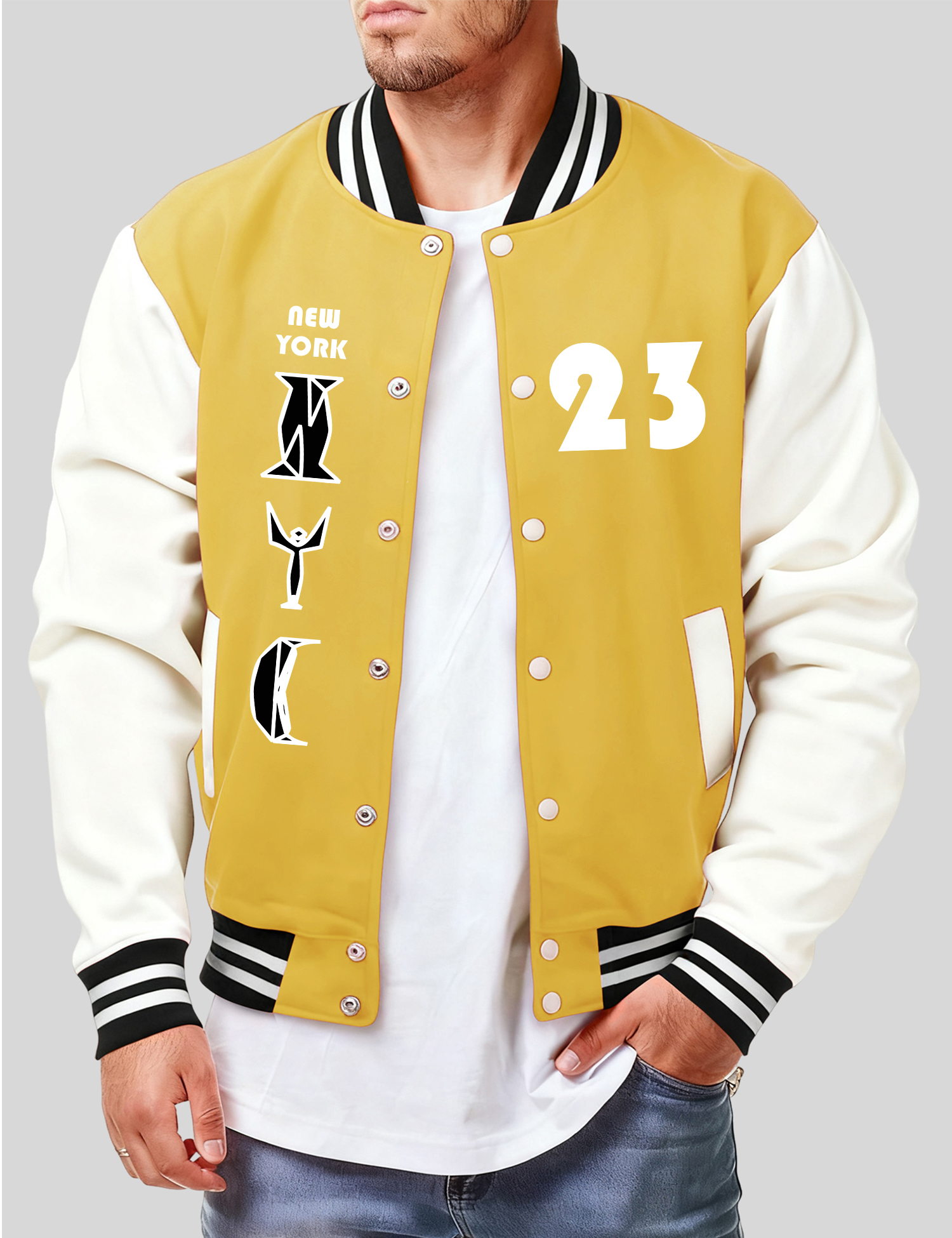 New York City No.23 Print Men  – обзор и цена Winter Clothing In New York City