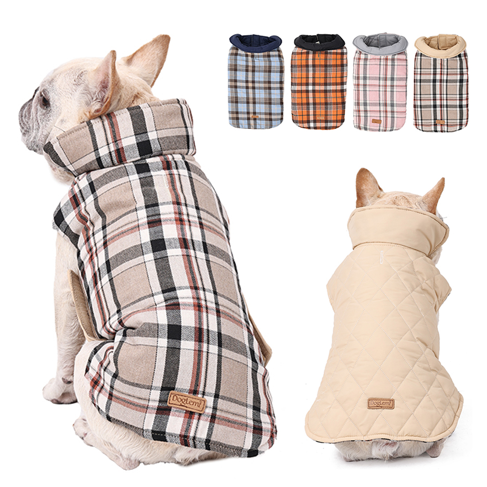 Waterproof Dog Jacket Checked  – обзор и цена Winter Clothing For Dogs