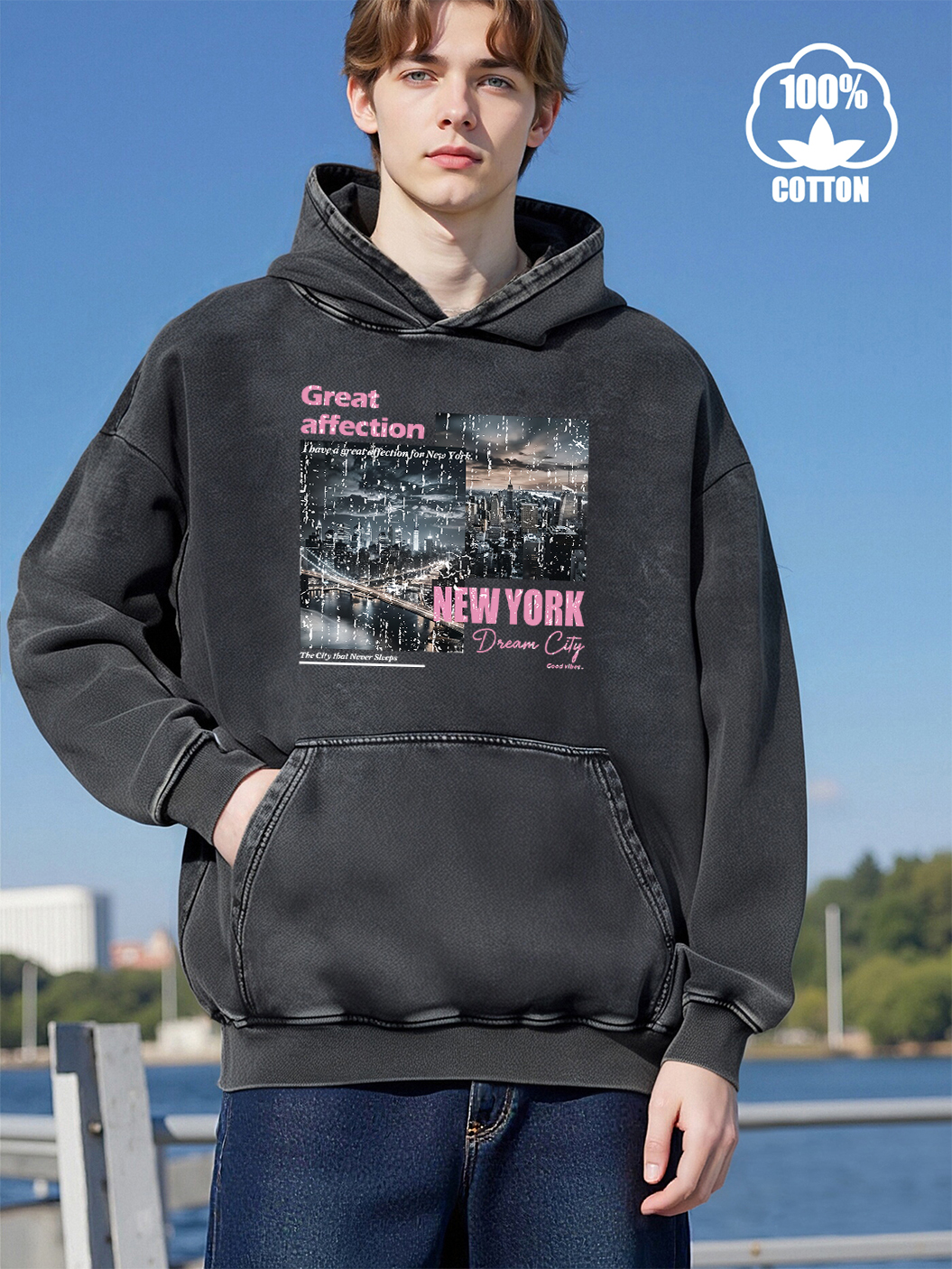 New York Dream City Prints Men – обзор и цена Winter Clothing In New York City