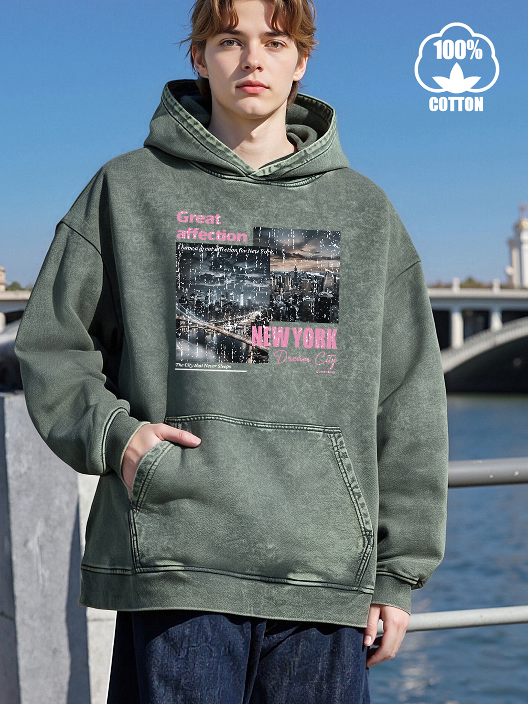 New York Dream City Prints Men – обзор и цена Winter Clothing In New York City