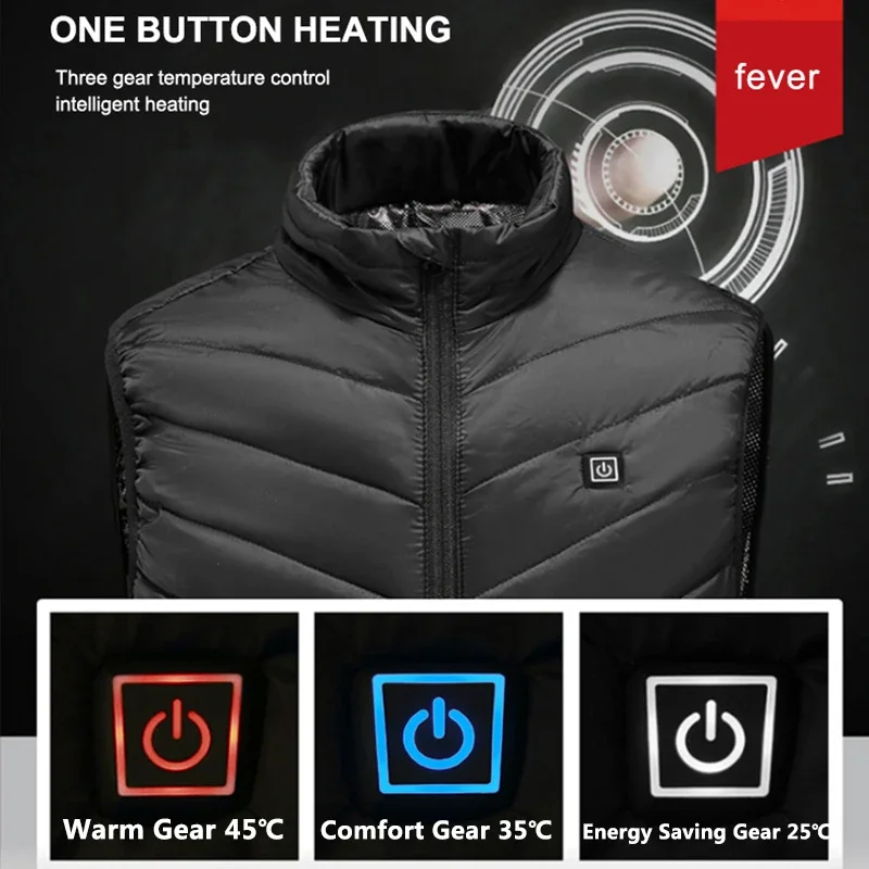 PHMAX Heated Vest Winter Warm  – обзор и цена Winter Under Clothing