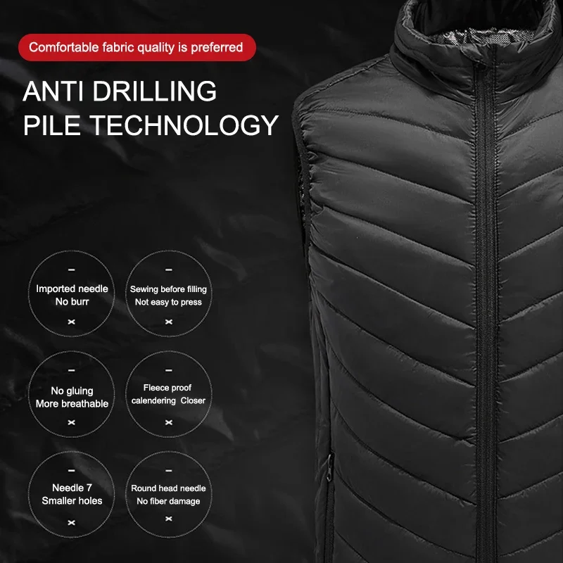 PHMAX Heated Vest Winter Warm  – обзор и цена Winter Under Clothing