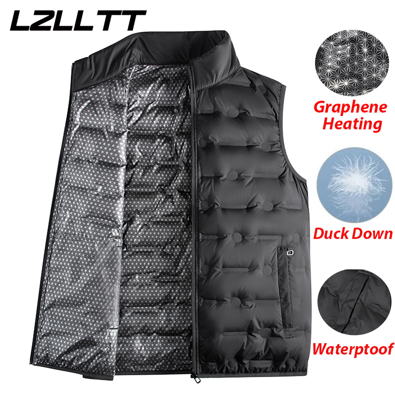 Winter Men Down Vests Mens wat – обзор и цена Winter Clothing Work