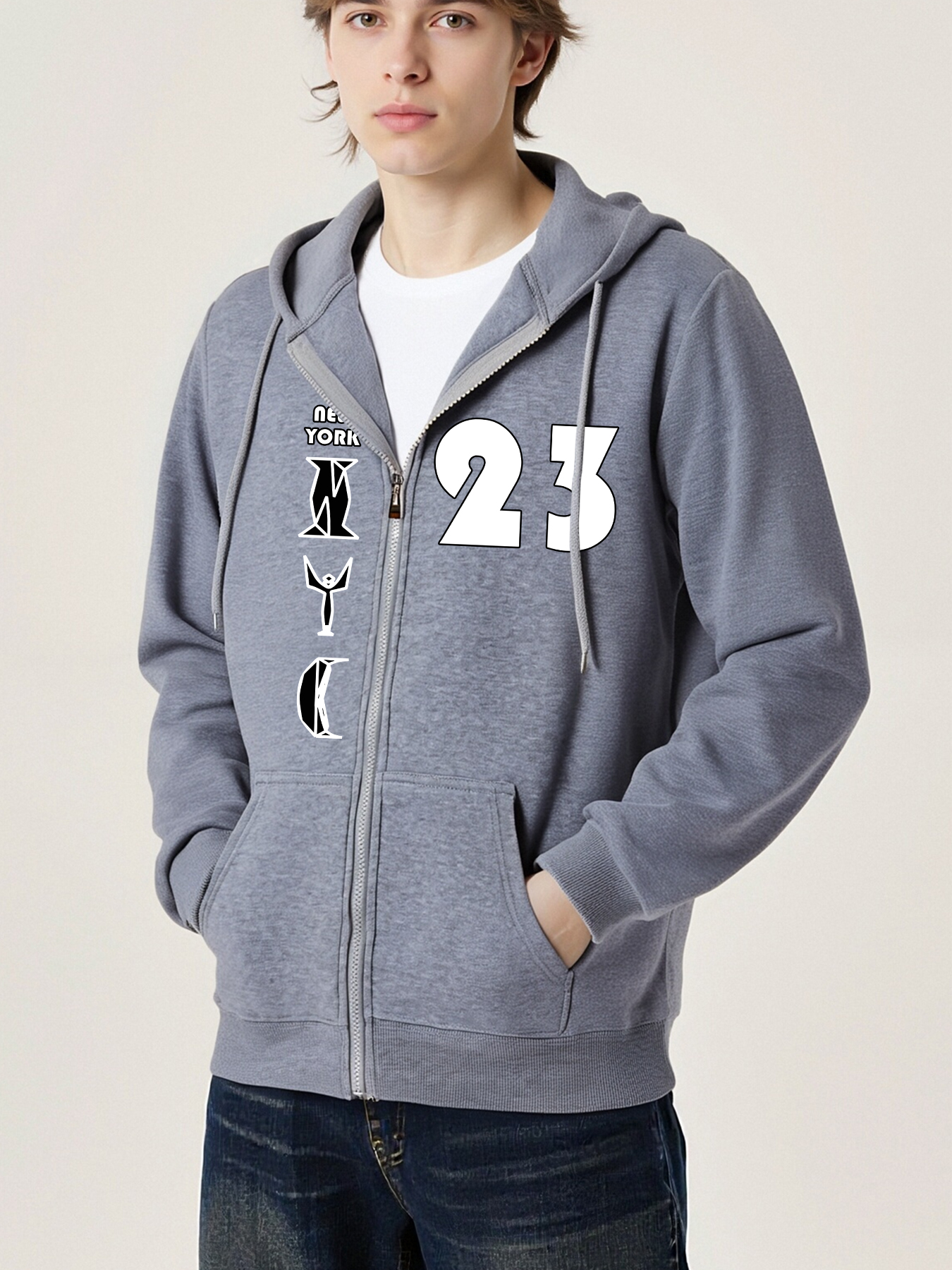 New York City No.23 Print Men  – обзор и цена Winter Clothing In New York City