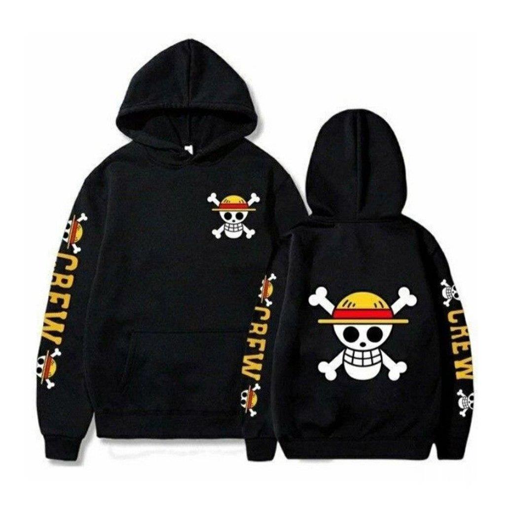 One Piece Skull Print Hoodie M – обзор и цена Winter Clothing Japan