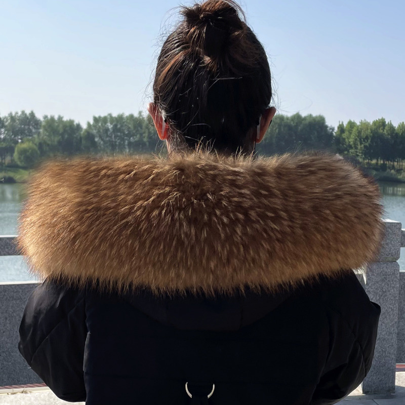 Raccoon Fur Collar Winter Supe – обзор и цена Winter Clothing Essentials