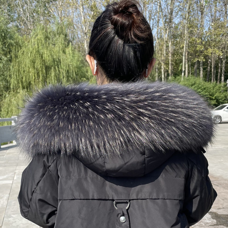 Raccoon Fur Collar Winter Supe – обзор и цена Winter Clothing Essentials