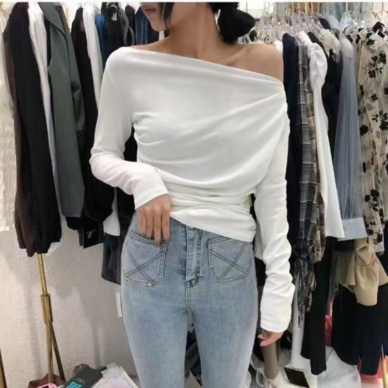 Slim Plain 2025 Off Shoulder C – обзор и цена Winter Clothing On Sale