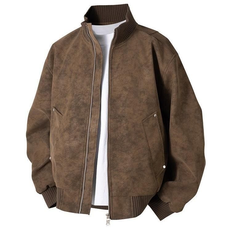 Autumn Oversize Bomber Jacket  – обзор и цена Quality Winter Clothing Bomber Jacket