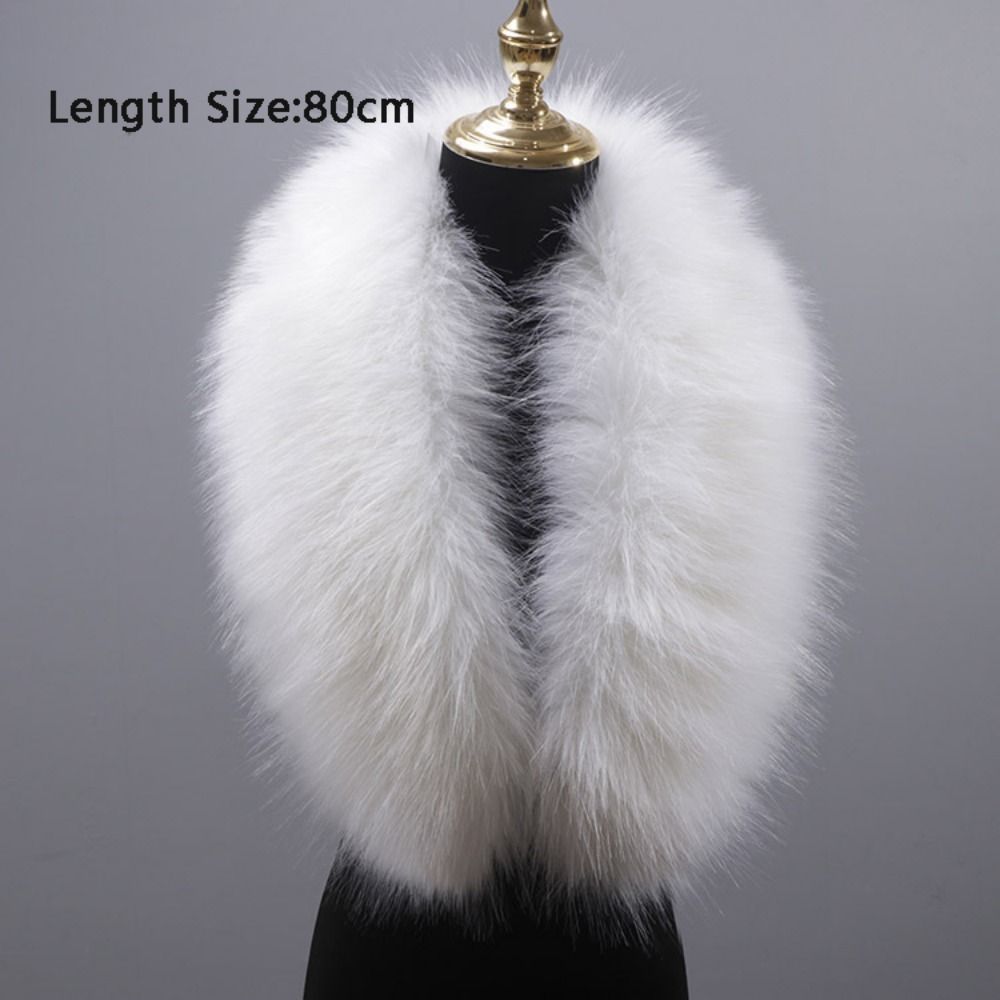 New 80cm Large Faux Fur Collar – обзор и цена Winter Clothing Essentials