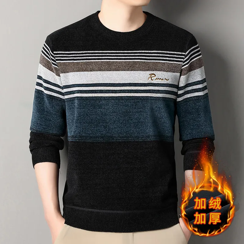 Men O-neck Pullovers Knited Sw – обзор и цена Quality Winter Clothing