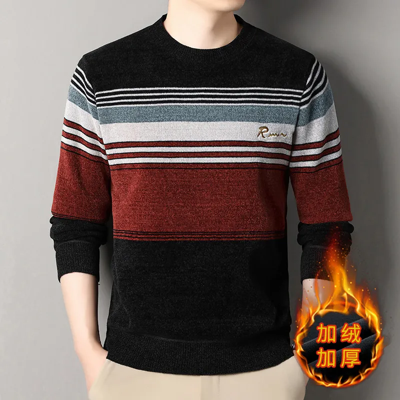 Men O-neck Pullovers Knited Sw – обзор и цена Quality Winter Clothing