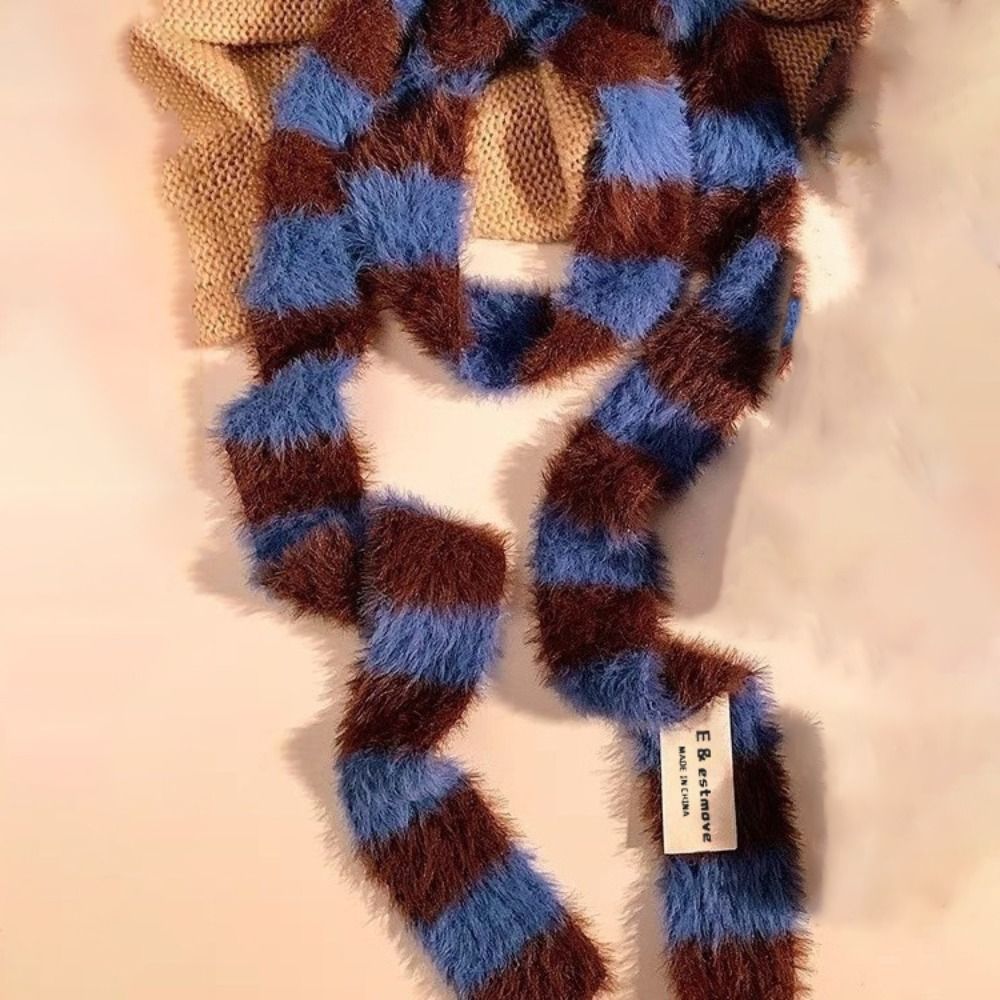 Knitted Y2K Girl Stripe Scarf  – обзор и цена Y2K Winter Clothing