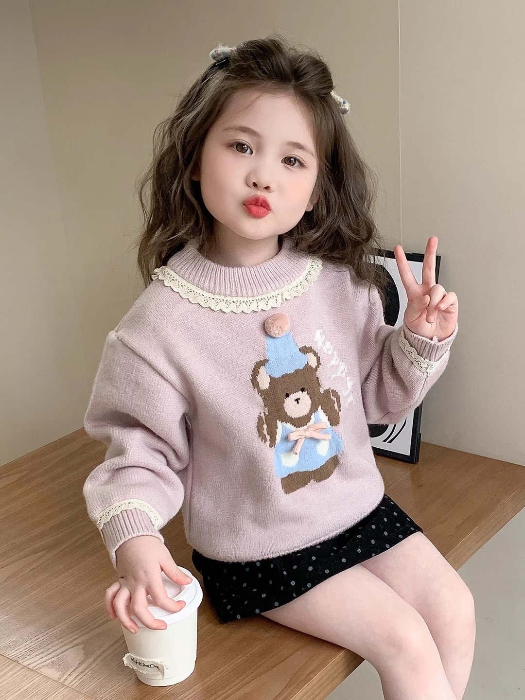 Sweet Sle Bear Print Lace  Gir – обзор и цена Winter Under Clothing