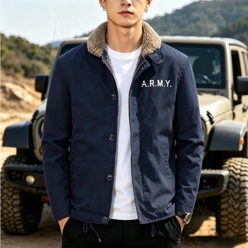 Men's Fleece Warm Winter Milit – обзор и цена Quality Winter Clothing Bomber Jacket
