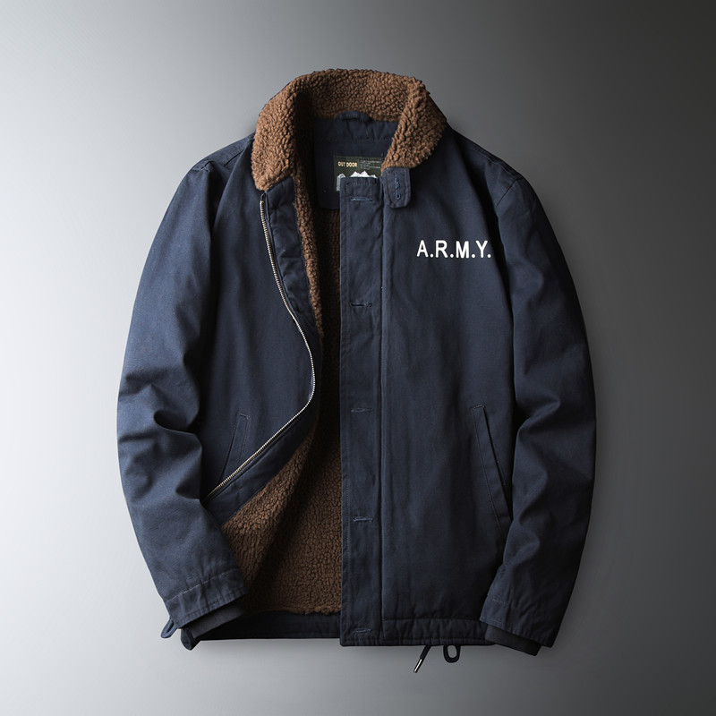 Men's Fleece Warm Winter Milit – обзор и цена Quality Winter Clothing Bomber Jacket