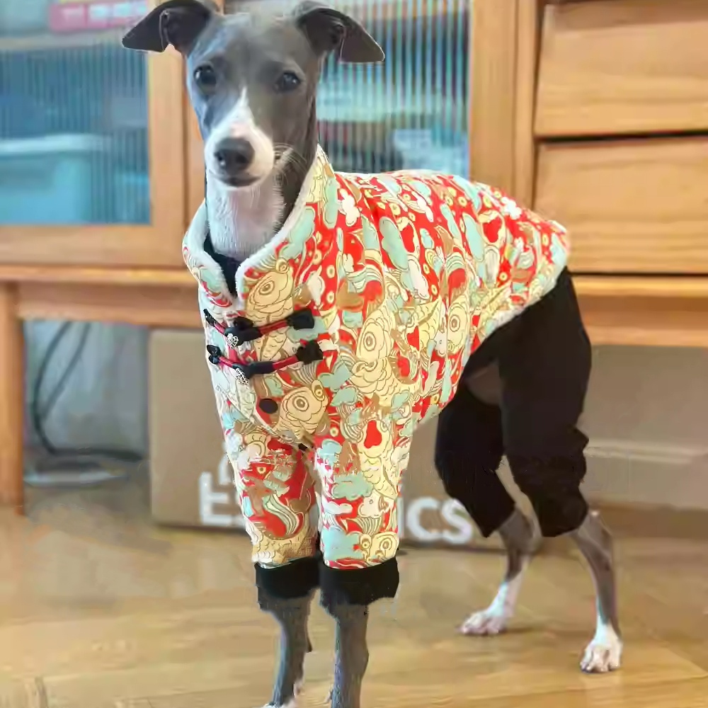 Chinese Knot Buckle Fleece Jac – обзор и цена Winter Clothing For Dogs
