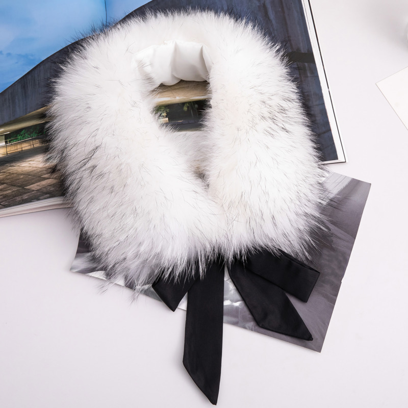 Natural Raccoon Fur Collar War – обзор и цена Winter Clothing Essentials