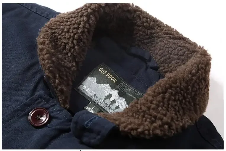 Men Fleece Winter Jackets Warm – обзор и цена Quality Winter Clothing Bomber Jacket