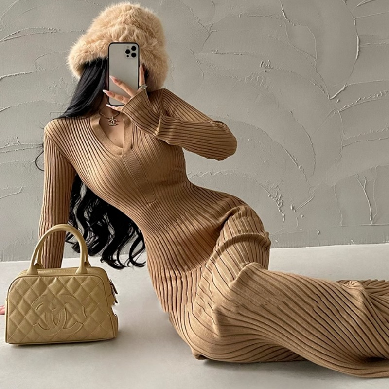 Sexy Daring Female Knit Dress  – обзор и цена Winter Clothing On Sale